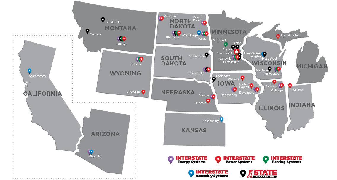 Interstate Companies Locations